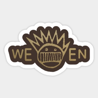 Vintage Ween Smile Sticker